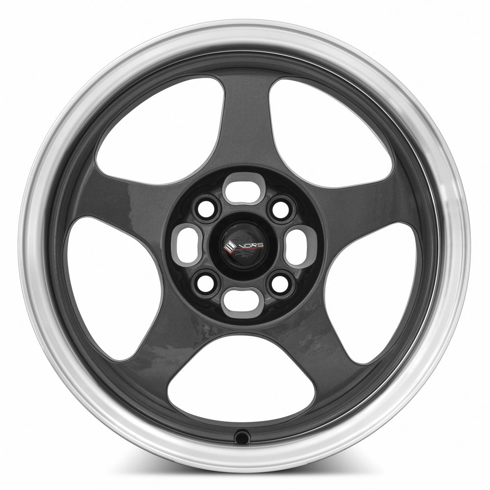 Vors SP1 Hyper Black Machine Lip wheel — angled profile view