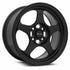 Vors SP1 Matte Black wheel — front face view