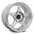 Vors SP1 Silver Machined Face wheel — front face view
