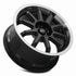 Vors SP2 Gloss Black wheel — lip and spoke detail