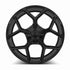 MRR T228 Gloss Black wheel — angled profile view