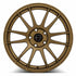 Vors TR10 Gloss Bronze wheel — angled profile view