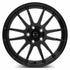 Vors TR10 Gloss Black wheel — angled profile view