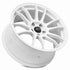 Vors TR10 White wheel — lip and spoke detail