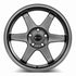 Vors TR37 Hyper Black wheel — angled profile view