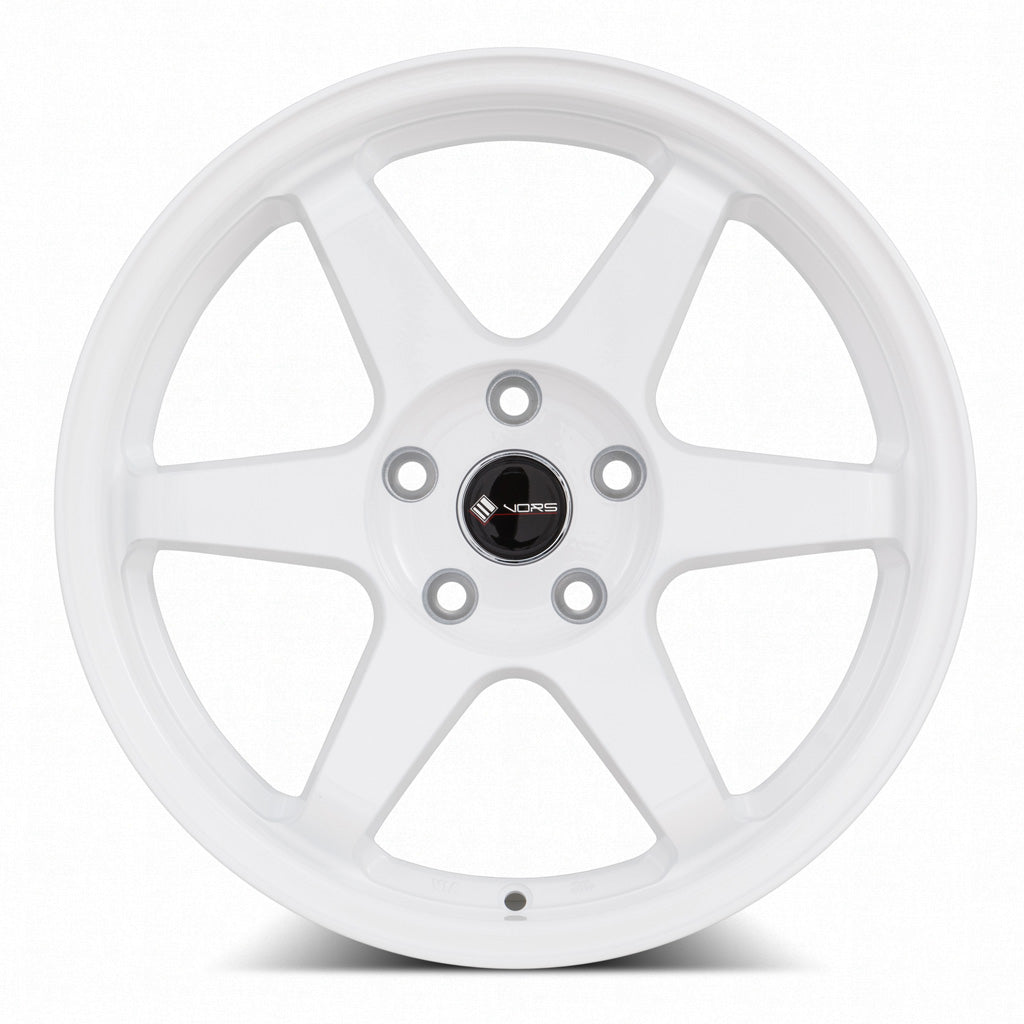 Vors TR37 White wheel — angled profile view