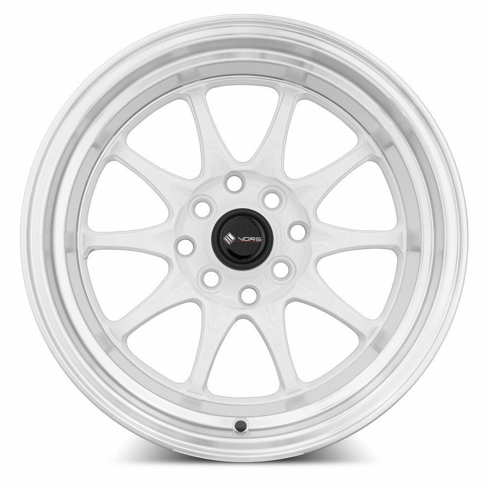 Vors TR3 White wheel — angled profile view