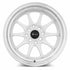 Vors TR3 White wheel — angled profile view