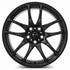 Vors TR4 Gloss Black wheel — angled profile view