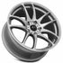Vors TR4 Silver Machined Face wheel — lip and spoke detail