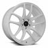 Vors TR4 White wheel — front face view