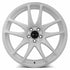 Vors TR4 White wheel — angled profile view