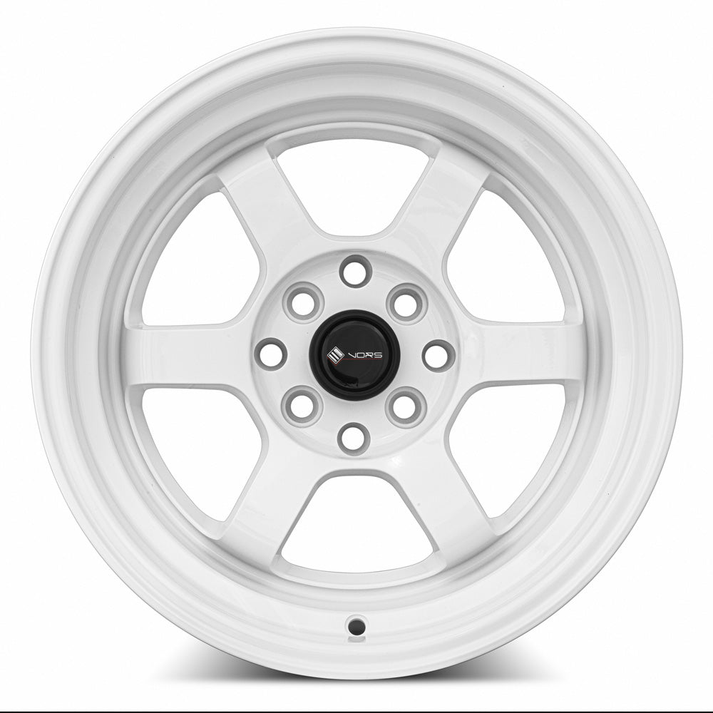 Vors TR7 White wheel — angled profile view