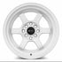 Vors TR7 White wheel — angled profile view