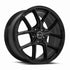 Vors TR88 Gloss Black wheel — front face view