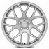 MRR UO2 Hyper Silver wheel — angled profile view
