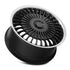 MRR VP4 Black Machined Lip wheel — lip and spoke detail