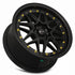Vors VR7 Gloss Black wheel — lip and spoke detail