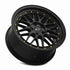 Vors VR8 Gloss Black wheel — lip and spoke detail