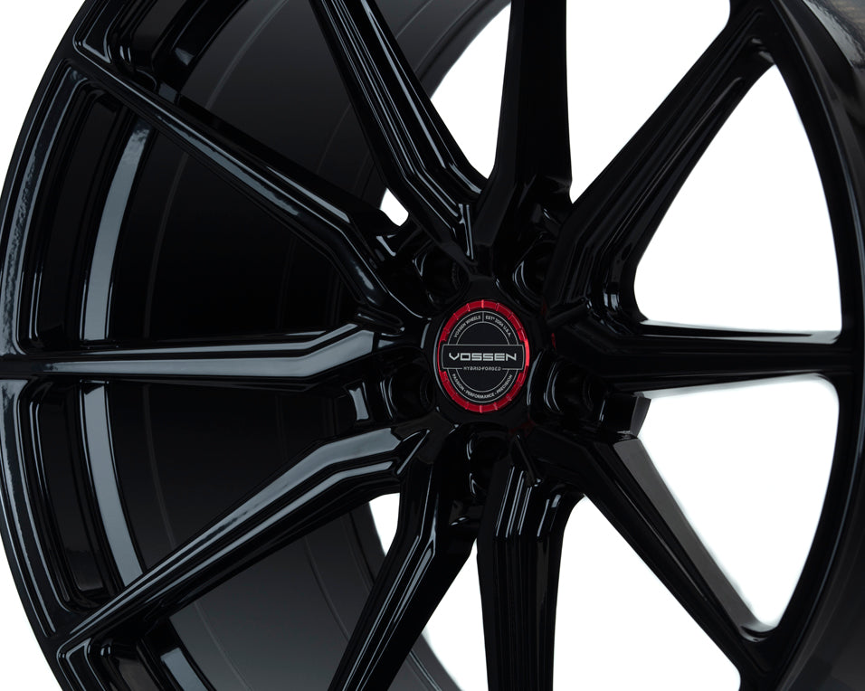 Vossen HF-3 Gloss Black wheel - view 3