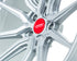 Vossen HF-3 Satin Silver wheel - view 3