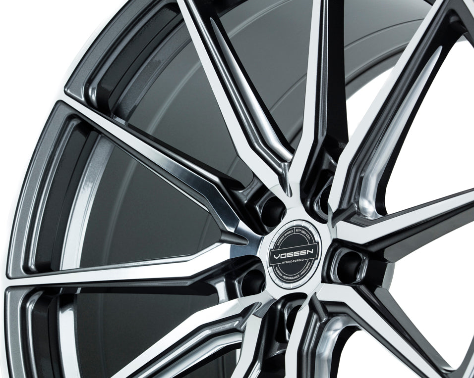 Vossen HF-3 Gloss Graphite Polished wheel - view 3