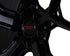 Vossen HF-5 Satin Black wheel - view 3