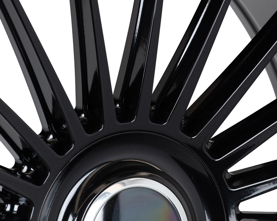 Vossen HF-8 Gloss Black wheel - view 3