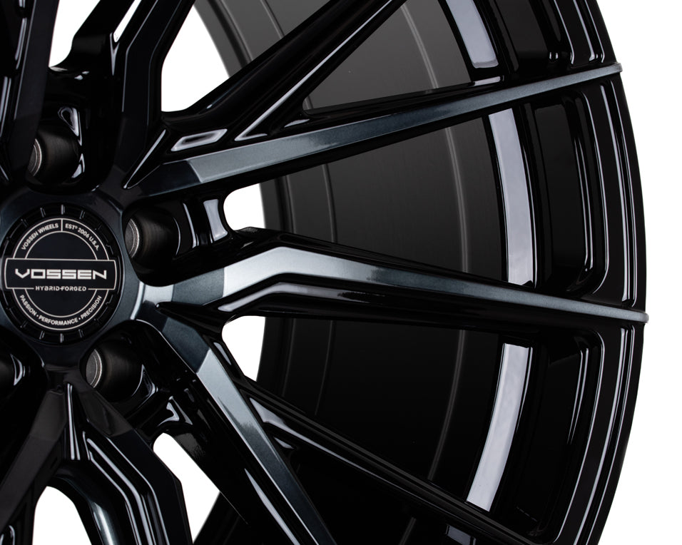 Vossen HF-4T Tinted Gloss Black wheel - view 5
