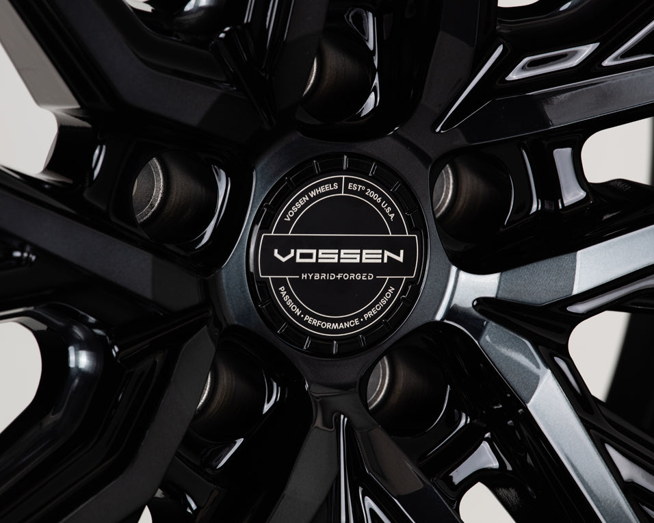Vossen HF-4T Tinted Gloss Black wheel - view 3