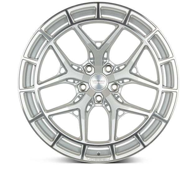 Vossen HFX-1 Silver Polished wheel - view 2