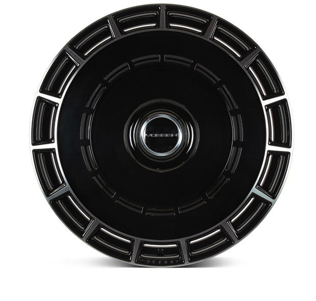 Vossen HF-9 Gloss Black Polished wheel - view 2