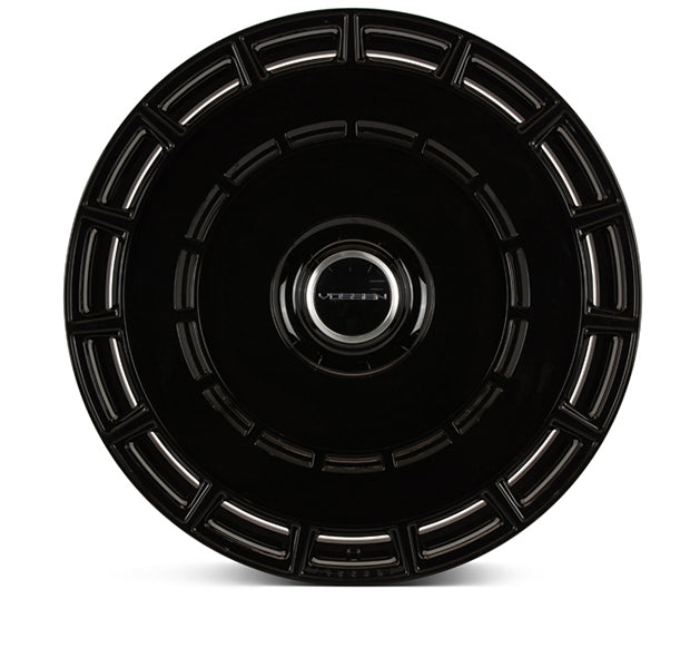 Vossen HF-9 Gloss Black wheel - view 2