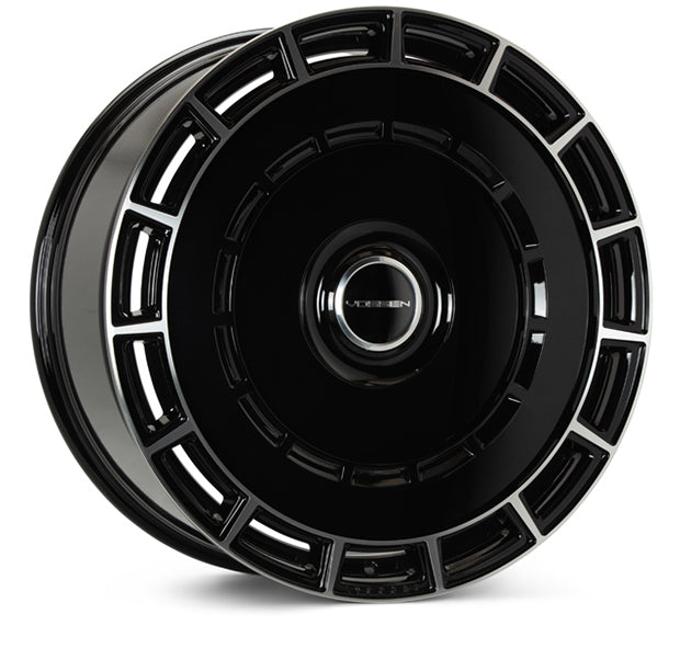 Vossen HF-9 Gloss Black Polished wheel