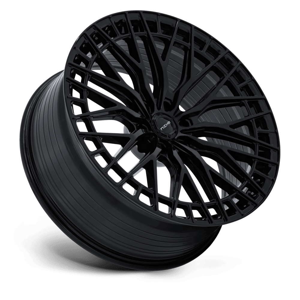 Niche Genoa Gloss Black wheel - view 2