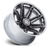 Fuel Off-Road Brawl Platinum w/ Chrome Lip wheel - view 2