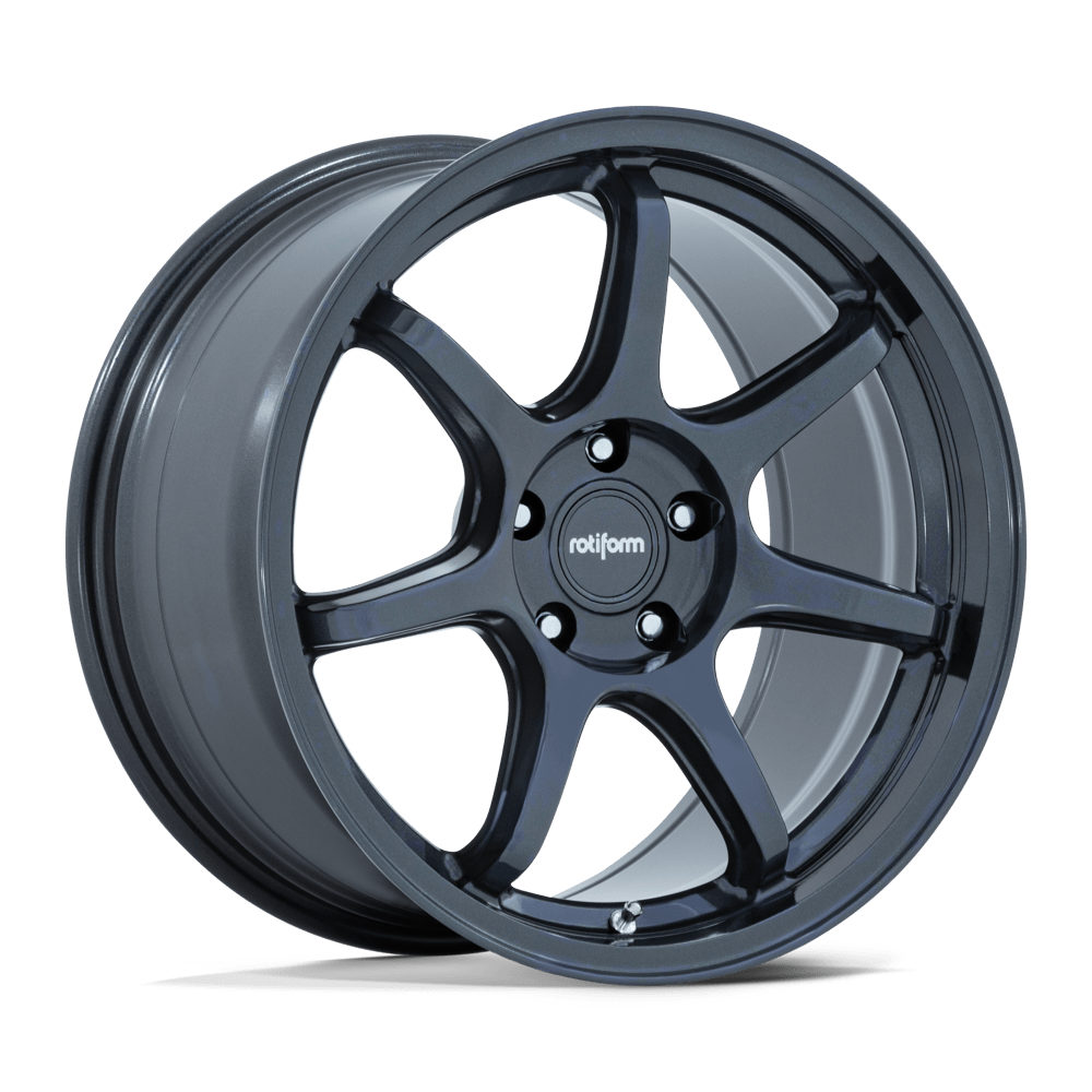 Rotiform BPU Gloss Blue Gray wheel