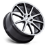 TSW Canard Gloss Black w/ Machined Face wheel - view 2