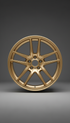 Signature Forged Champagne Gold Split-Spoke Wheel