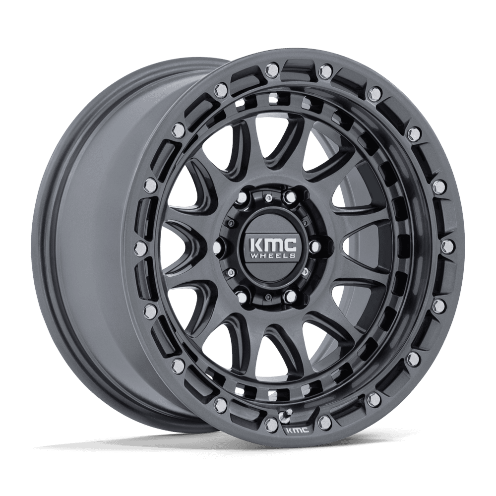 KMC KM556 Crux Gloss Gunmetal wheel