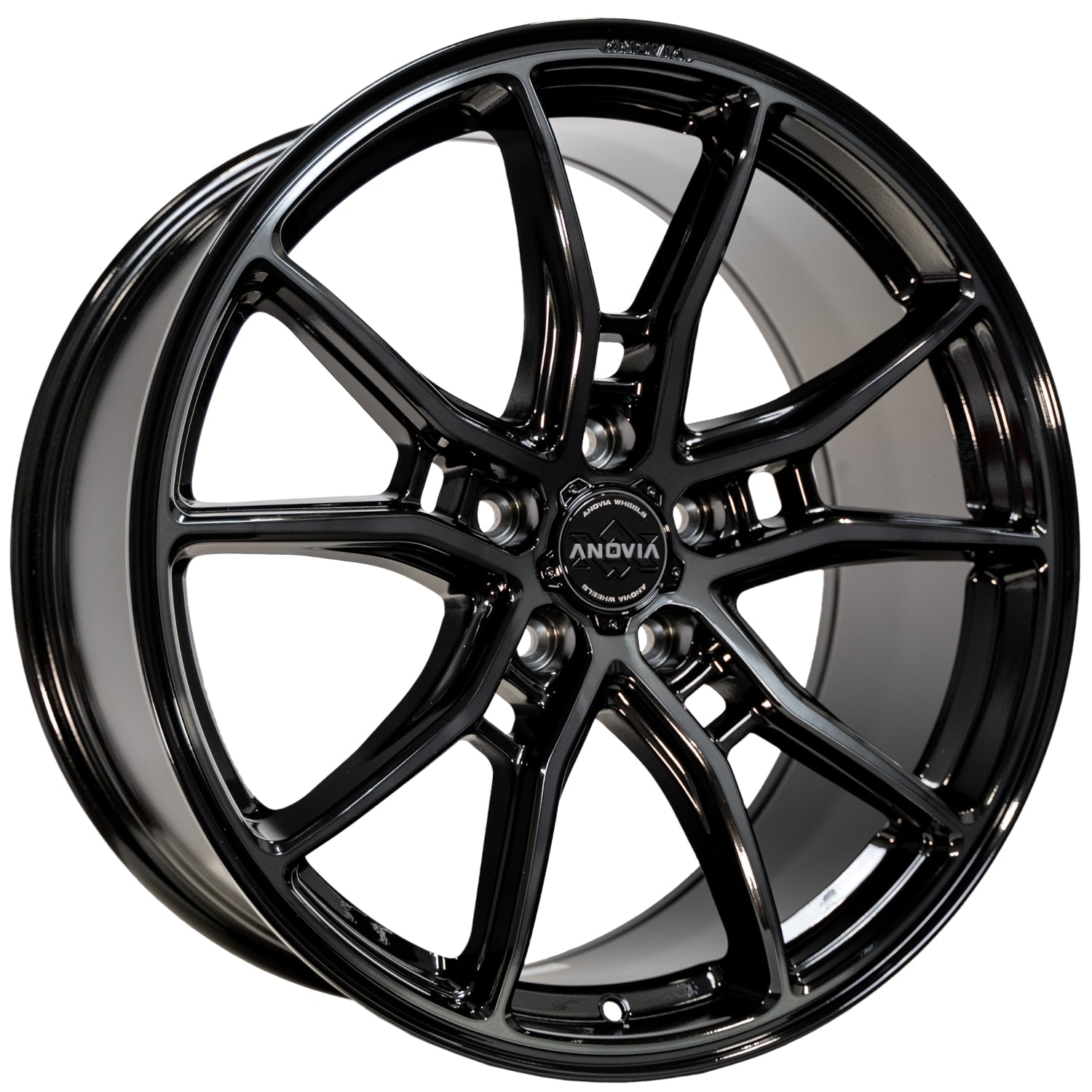 Anovia AN-10 Black Machined Face Dark Tint wheel