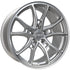 Anovia AN-10 Silver Machined Face Satin Laquer wheel