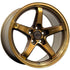 Anovia AN-5S Bronze Machined Face Bronze Tint wheel