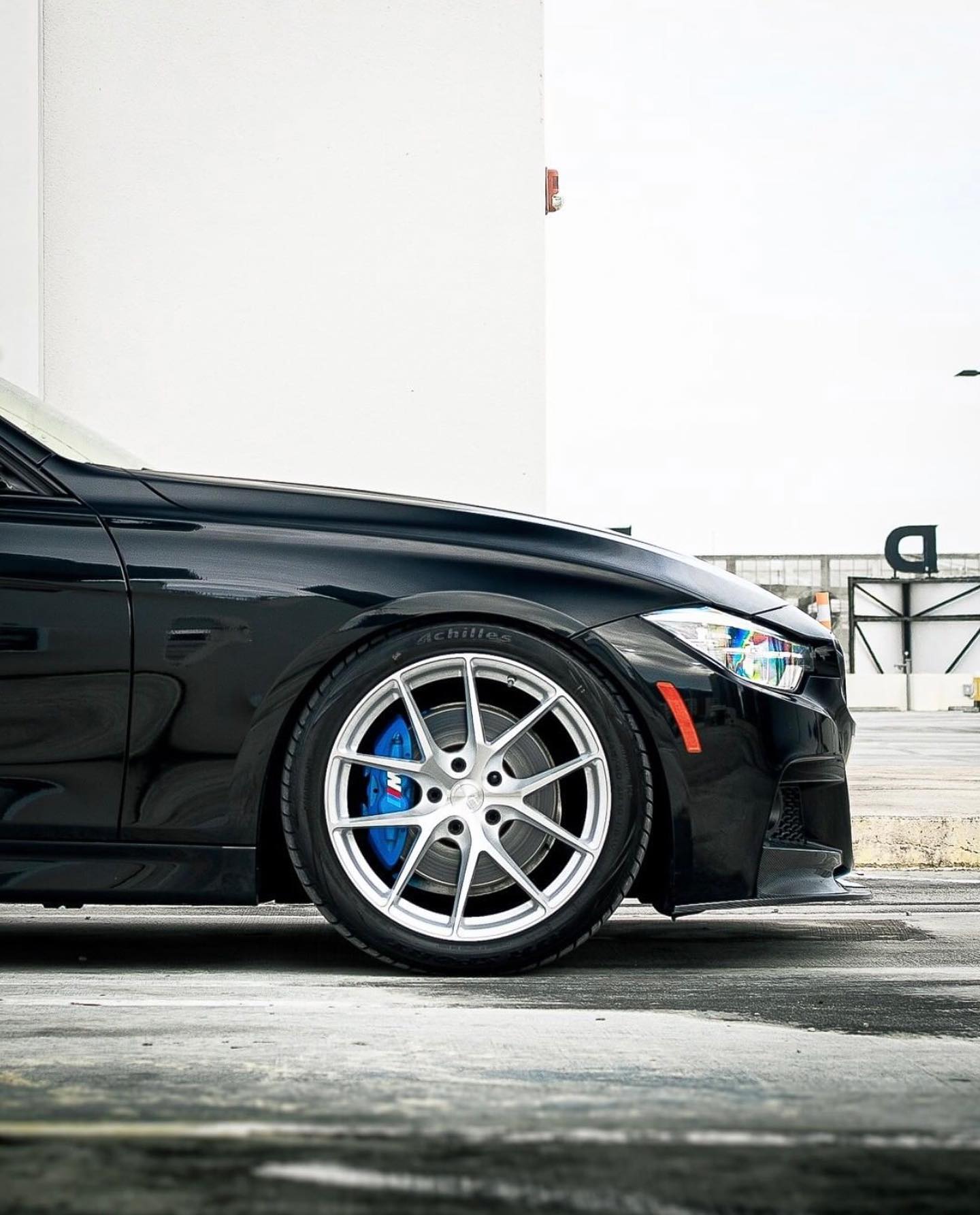 Aodhan AFF7 Gloss Silver w/ Machined Face