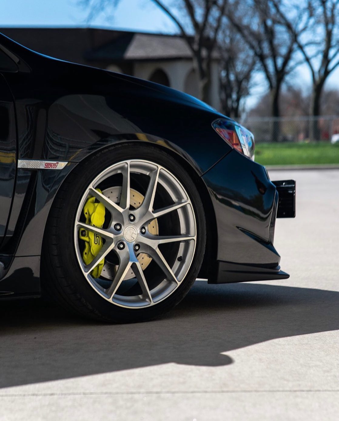 Aodhan AFF7 Gloss Silver w/ Machined Face