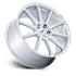 TSW Canard Gloss Silver w/ Machined Face wheel - view 2
