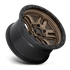 Fuel Off-Road Ammo Matte Bronze w/ Black Bead Ring wheel - view 2