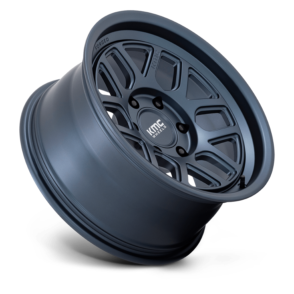 KMC KM446/KM451 Mesa Forged Monoblock Metallic Blue wheel - view 2