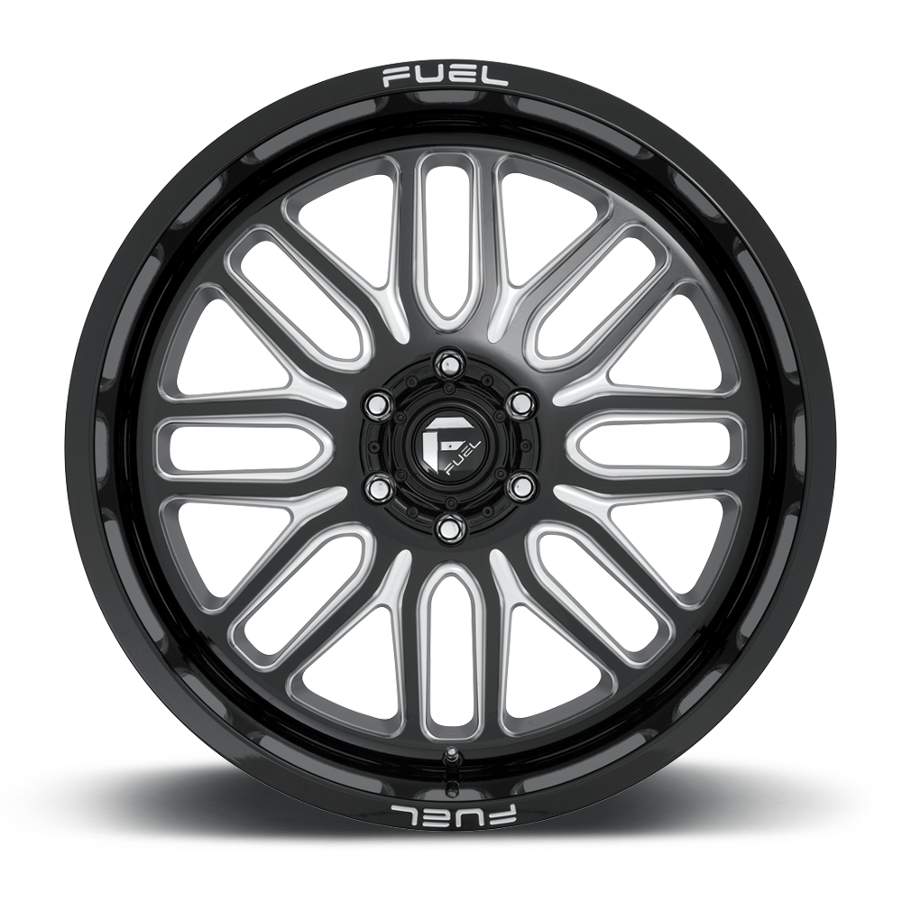 Fuel Off-Road Ignite Gloss Black Milled wheel - view 3