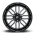 Fuel Off-Road Ignite Gloss Black Milled wheel - view 3